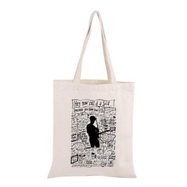Singer Lyrics Tote Bag Album Inspired Gift For Fan Music Lover
