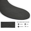 Carbon Fiber Insole, 1.5mm 2Piece, Shoe Insert, 290mm RIGID -