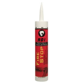 Red Devil Firestop Fire Barrier, 9.0 Ounce LC150RD Sealant, 10.5-Ounce