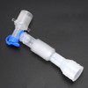 L Shaped Connector Disposable Retractable Ventilator Plateau Valve Circuit Extension