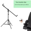 YUOCU Extendable Reflector Holder Arm with 78.7"/2m Tripod Light Stand,