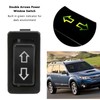 Toggle Switch Rocker Switch On/Off/On Momentary with Green Lamp DC12V