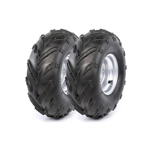 Unbranded 2pc 7" ATV 16x8-7 16x8x7 Wheel Tire 4 Stud