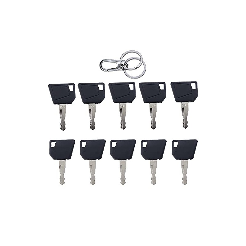 JEENDA Ignition Keys 14607 701 45501 for JCB 3CX Bomag