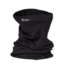 Gobike Cooling Face Mask for Bicycles, Black, 9.3 x 15.7 inches (23.5 x 40 cm), Multi-Gaiter, Cool-X UV Protection