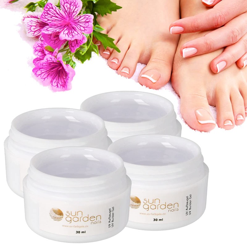 UV Gel Classic Builder Gel Clear 4 x 30 ml