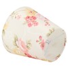 Cloth Lamp Shade Flower Pattern Clip On Bulb Lampshade for