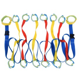 Haktoys Children Safety Walking Rope with 14 Handles | Extendable and Adjustable Handles with Soft Inner Fabric | Safe and Durable | Perfect for Nursery, Daycare, Kindergarten and School