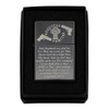 Gifts Infinity® Boondocks Saints Prayer Matt Black Finish Wind Proof