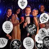 HOWAF Prom Decorations 2025 Silver Black, 28pcs Prom Balloons Latex