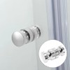 Aoyswuz Pack of 2 Shower Door Knobs, 30 mm, Stud