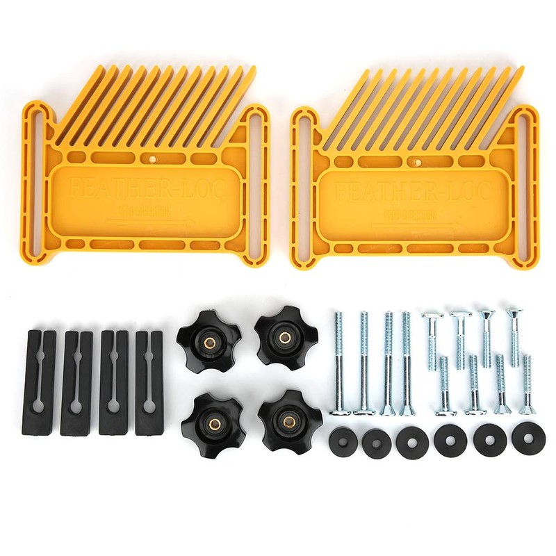 Table Saw Spring Board, 2 Yellow Spring Boards, Inverted Engraving