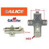 Salice Hinges Base with Quick Release and Quick Release (Cross,