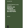 Briefe, die neueste Litteratur betreffend. Teil 5/7: BNLB-B, Teil 5