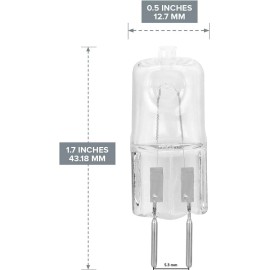 Sweet Scents n More Aroma Night Light Bulbs -Electric Oil Warmer 35 Watt, 2 Pin,110 Volt - One Bulb