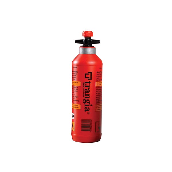 Trangia Fuel Bottle with Safety Valve, 0.5 L,Red
