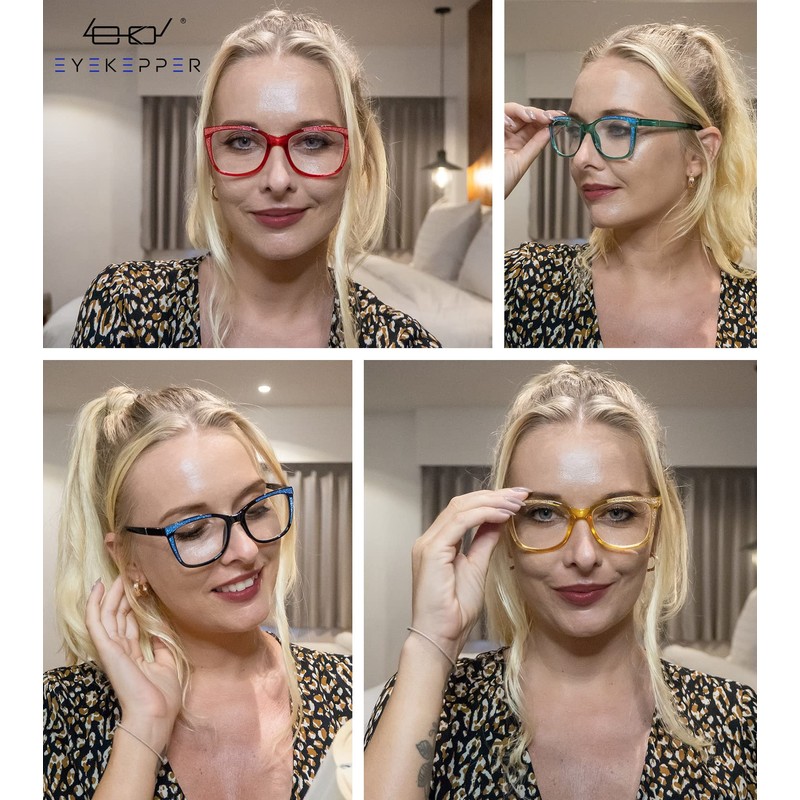 Eyekepper - Gafas de lectura para mujer, diseño de ojo