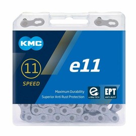 KMC e11 11speed - 136 Links 1/2" x 11/128" - EPT Chain for E-Bike Electric Bikes