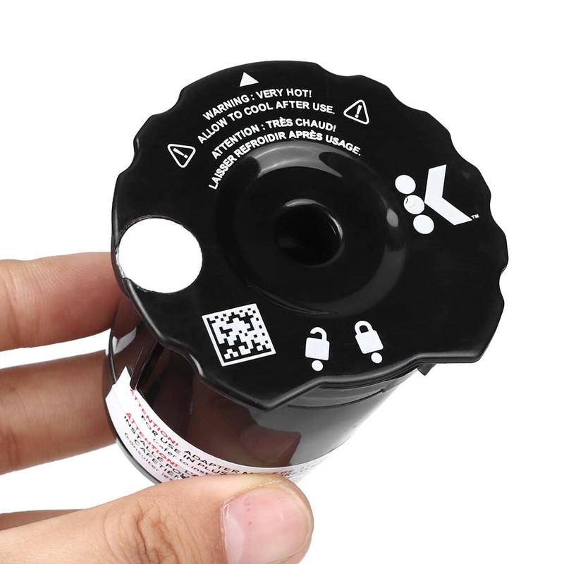 Tefola Filtro de café molido recargable universal reutilizable para cafeteras
