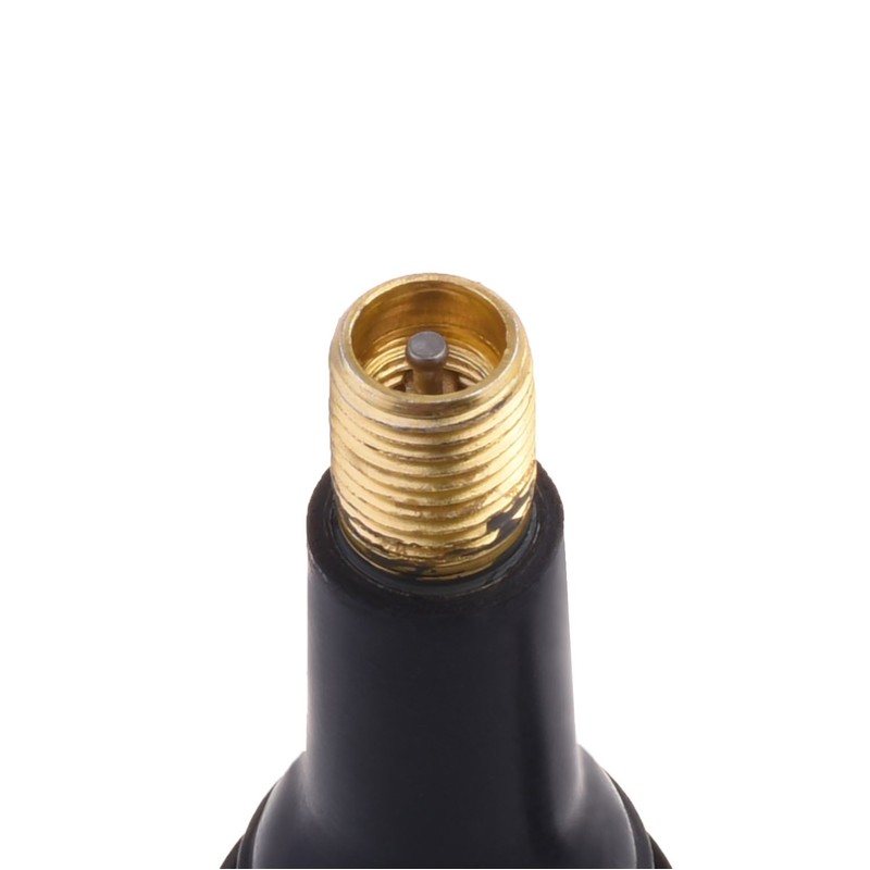 CM Cosmos Black TR413 Rubber Snap-in Valve Stems Tire Valve