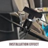 Car Engine Hood Support Rod Replacements, Heavy-Duty Aluminum T-Handle Locking