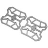 1 Pair Bicycle Clipless Pedal Converter Self Locking Disc Pedals