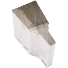 Takamori 076046 Vegetable Cutter, Stainless Steel, 2.2 x 1.0 x 2.0 inches (57 x 25 x 52 mm), Medium, Made in Japan, Commercial Use, Household, Japanese Food, Confectionery, Bento Box, Hagoita