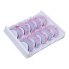 5pcs Colorful Eyelashes Dramatic Gradient Color False Eyelashes Fluffy 3D