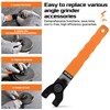 KSEIBI 689048 Universal Adjustable Pin Angle Grinder Wrench for Flange