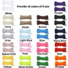 [Stepace] 2 Pairs (Pack of 4) Shoelaces Half Round Shoe
