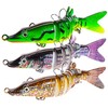 AmazingRose Fishing Lures for Freshwater and Saltwater, Lifelike Swimbait for