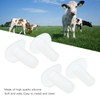 10pcs Calf Milk Nipple Soft Silicone Livestock Pacifier Feeding Equipment