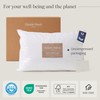 Double Stitch Luxury US White Down Pillow - Made in