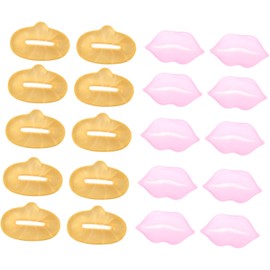 CANIGHT 20piezas Mascarilla Exfoliante Labial De Hidratante Parches Para Labios y Voluminosos Para Labios Secos y Agrietados Cuidado Labial