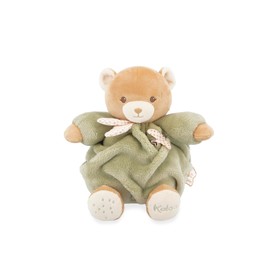 Kaloo - Comforter Green Bear 17 cm - Ultra Soft and Fluffy Plush Toy for Babies - Tender Companion from Birth - Ideal Size for Small Hands - Gift for Birth - K214007