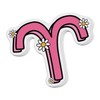 (Pack of 3) Aries Zodiac Astrology Signs Sticker