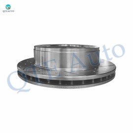 PM Auto Rear 330mm Drilled Slotted Brake Disc Rotors For 2007 GMC Sierra 1500 HD Classic