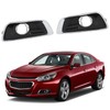 1pair Fog Light Cover Grille Bezel Left Right Fog Light