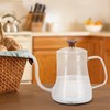 Glass Coffee Pot Swan Neck Thin Mouth Kettle HandMade Coffee