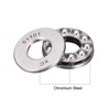 sourcing map 51101 Miniature Thrust Ball Bearing 12mm x 26mm