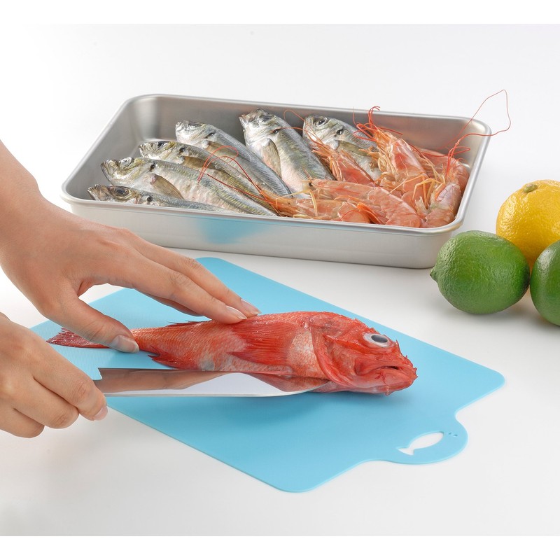 Inomata-k Cutting Board, Food Material Separation Mini Sheet, 4-Piece Set,