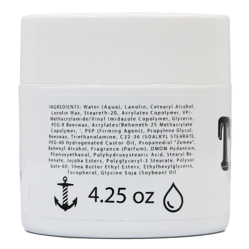 TipTop Matte Water Based Medium Hold Pomade 4.25oz Pack of