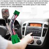 Radio Stereo Wiring Harness Add A Subwoofer Amplifier Adapter for