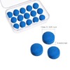 Ezranova 20 Pcs 10mm Pool Tips Snooker Tips,Leather Pool Cue