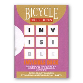 Murphy's Manufacturing Invisible Deck Bicycle (Red) - Trick
