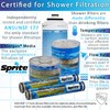 Sprite SL2-BN Universal Slim-Line2 Shower Filter, Brushed Nickel