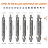 KENDO Damaged Screw Extractor Set - Remover for Stripped Screws