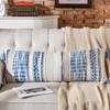 AmHoo Chenille Striped Textured Boho Throw Pillow Covers Aesthetic with