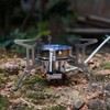 TOMSHOO 5800W Foldable Camping Gas Stove 3 Burners Piezo Ignition