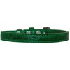Dog, Puppy & Pet Designer Croc Collar, "Wichita Plain 1/2"